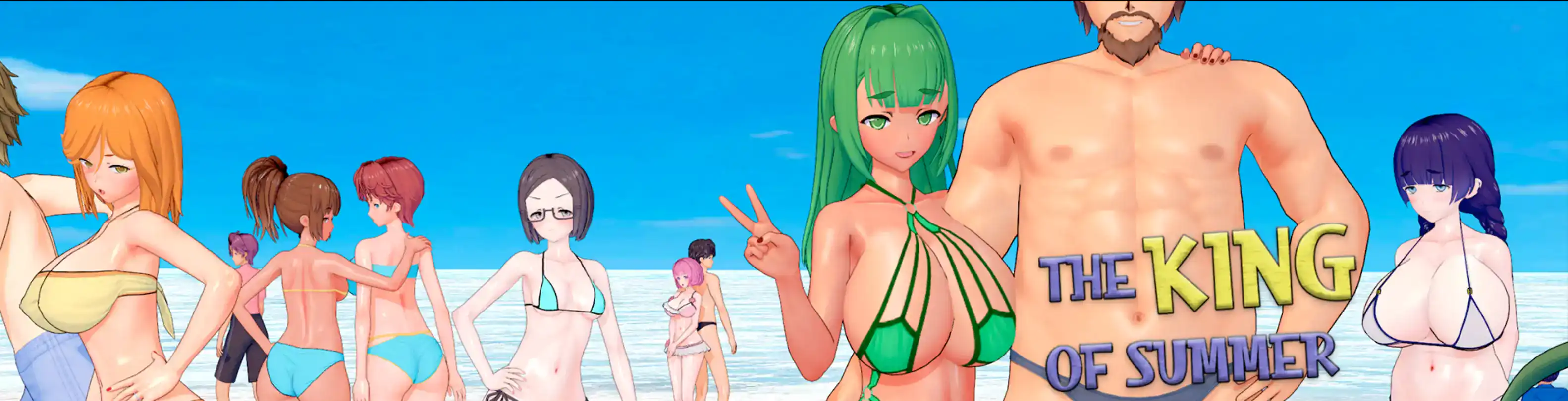 【日系SLG/AI汉化/NTR】夏日之王0.6.0-full AI汉化版【PC+安卓/8.44G/更新】 封面图 1
