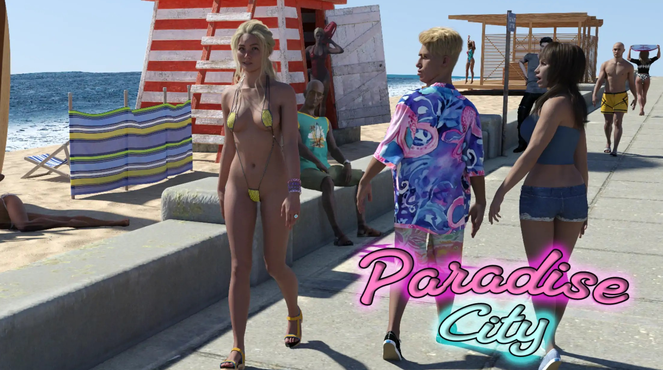 欧SLG【天堂市】v0.5.2 汉化版 PC+安卓 4.7G