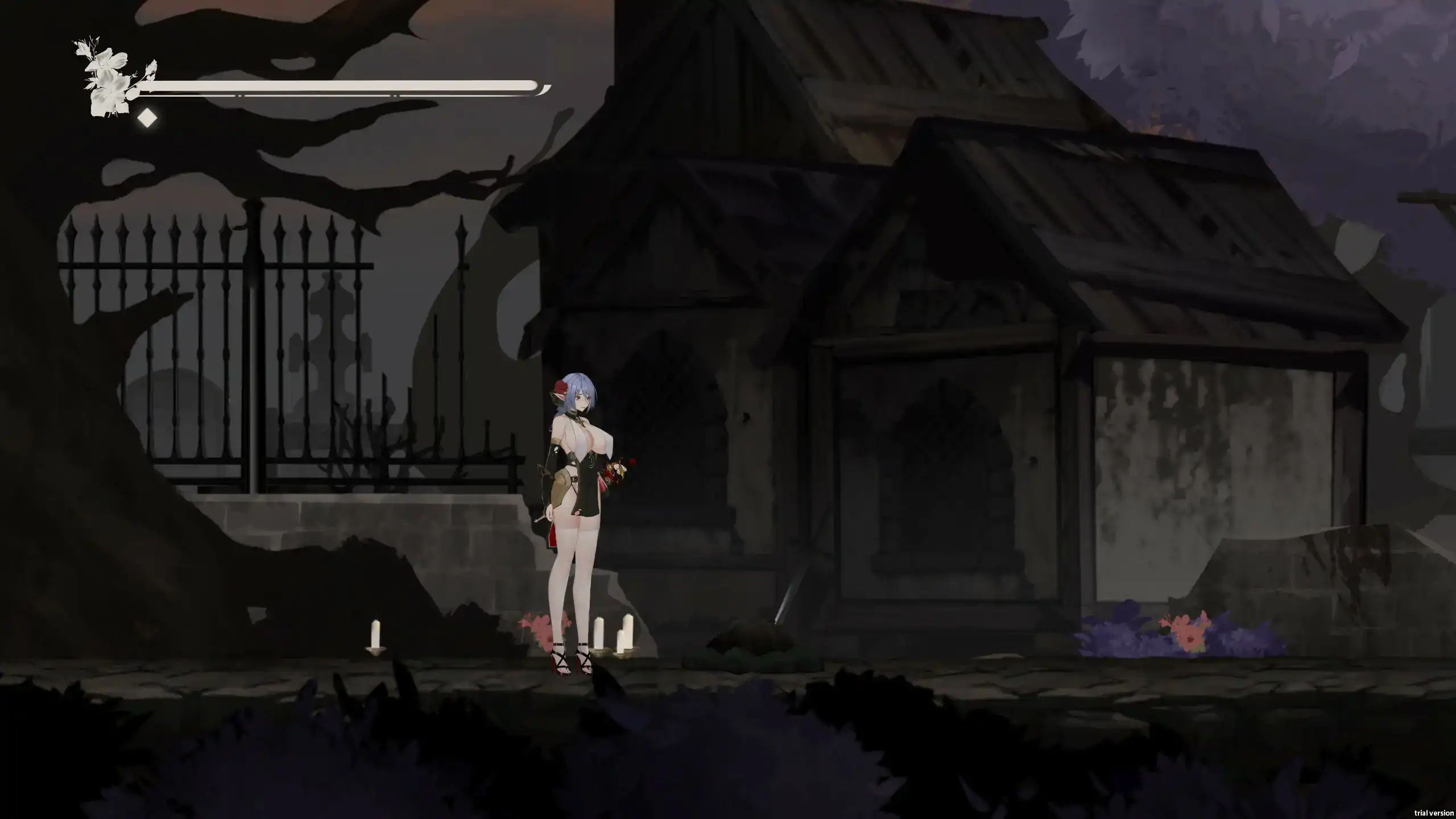 【日系ACT/动态/官中】终焉的圣女 V0.0.1 DEMO 官方中文版 【PC/0.1G/新作】 封面图 2