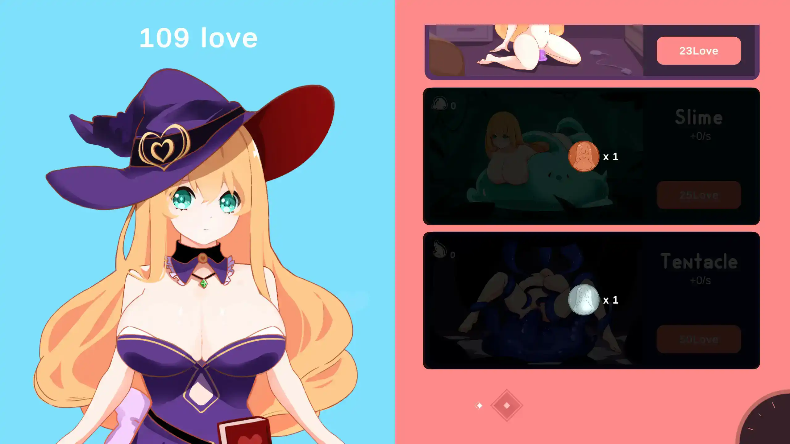 【日系SLG/2D/官中】乳揺clicker!见习魔女-淫魔的试炼 官方中文版【PC/0.1G】 封面图 2