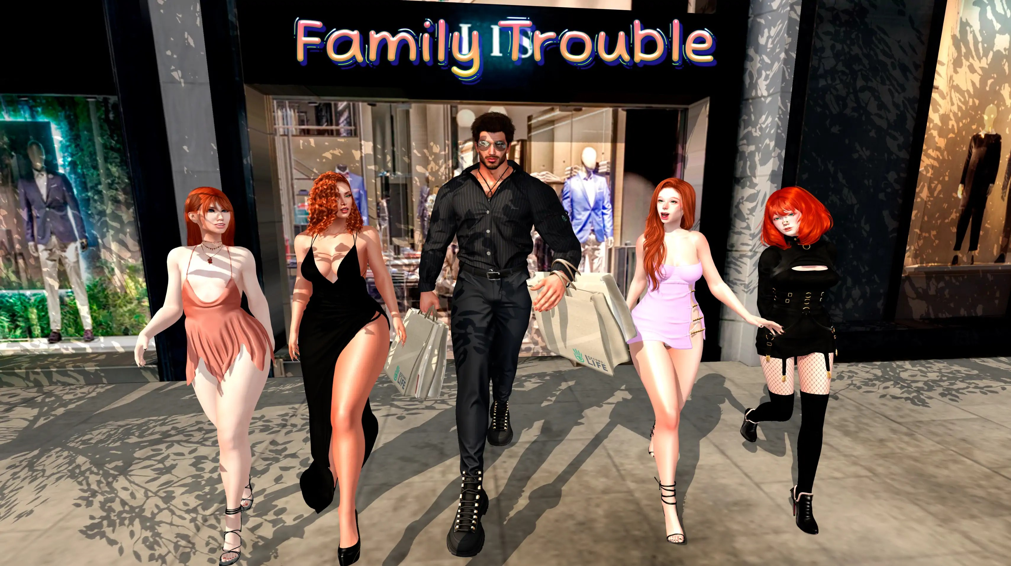 亚欧SLG【家庭烦恼】 v0.9.60 中文 PC+安卓 3.8G