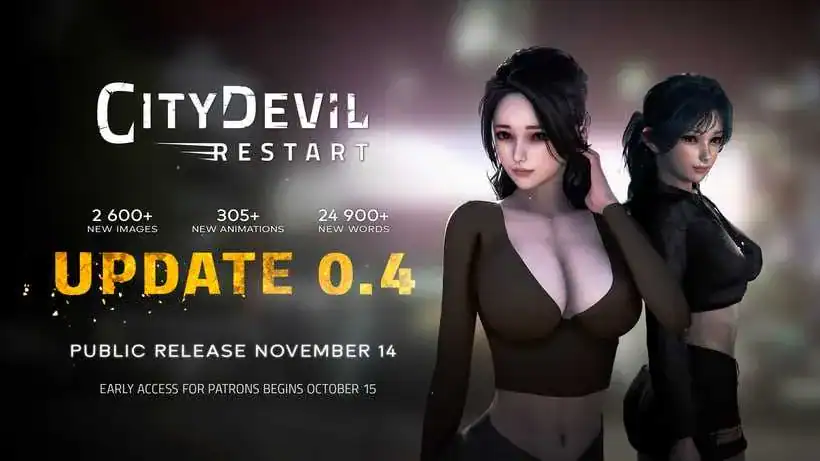 图片[1]-[SLG/中文/3D步兵/PC+安卓] 恶魔城市：重启 /City Devil: Restart Ver04 AI汉化步兵版 [8G/新作]-嘤嘤怪之家