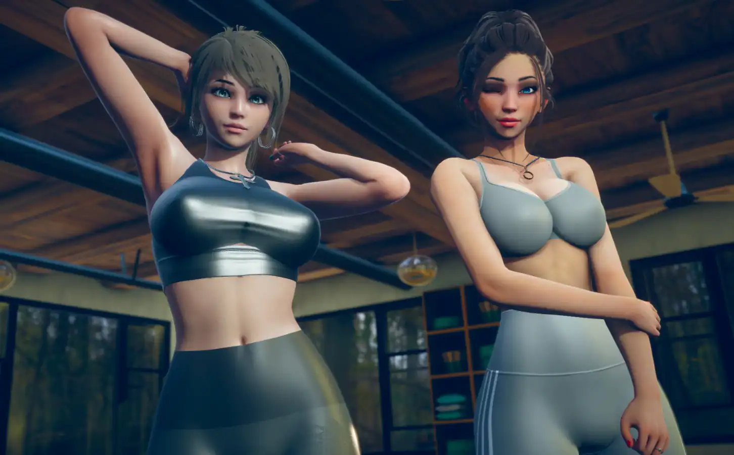 【亚洲SLG/AI汉化/乱伦补丁】那位新老师0.9.0 EA AI汉化版【PC+安卓/5.7G/更新】 内容图 1