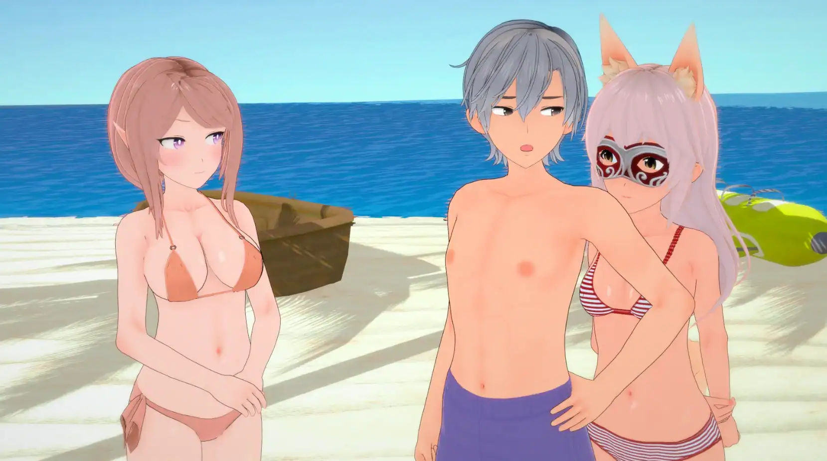 【日系SLG/AI汉化/后宫】 绯红法则v0.4.2 AI汉化版【PC+安卓/4.68G/更新】 内容图 2