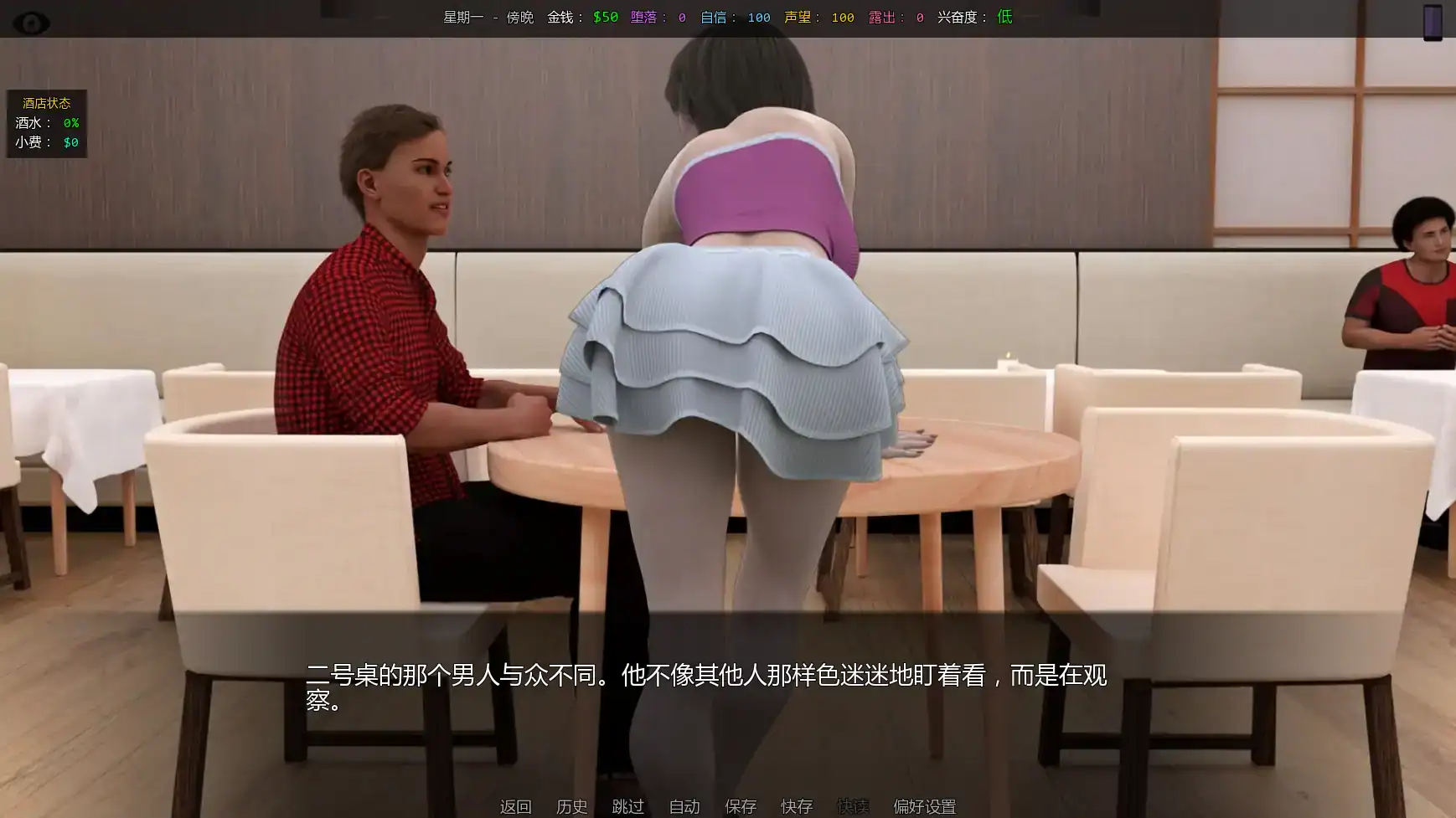 【欧美SLG/AI汉化/后宫】她的身价v0.06  AI汉化版【PC+安卓/2.39G/更新】 内容图 3
